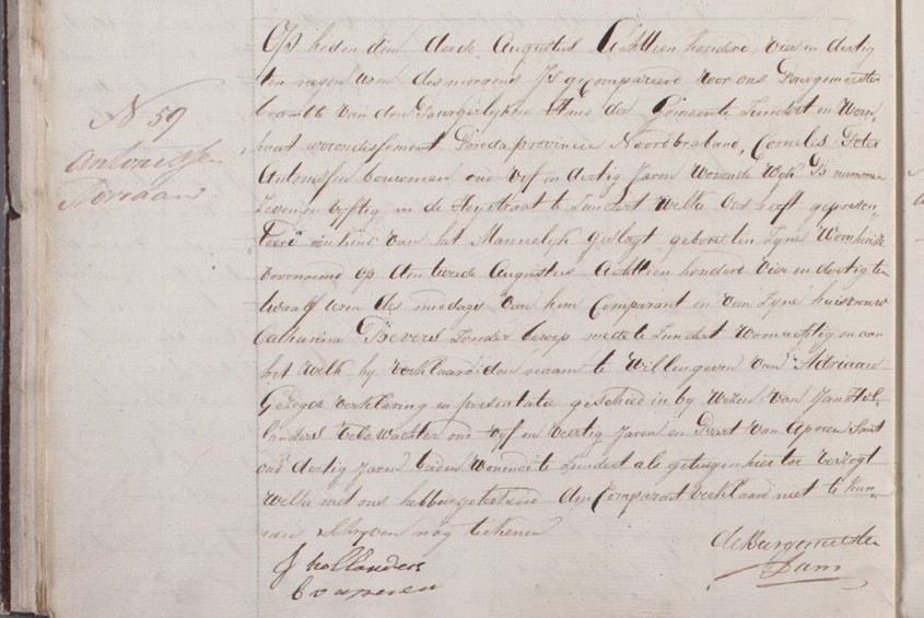 Klik voor foto in apart venster antonissen_adriaan_02-08-1834_geboorteakte.jpg