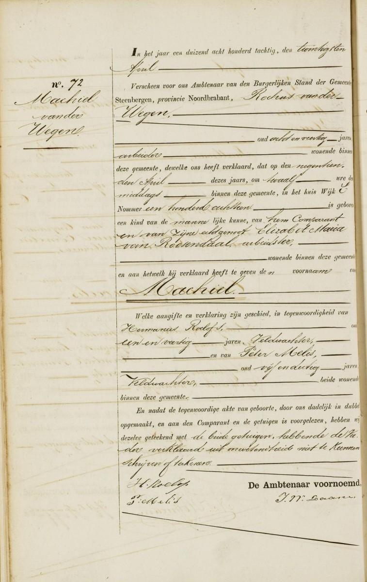 Klik voor foto in apart venster van_der_wegen_machiel_19-04-1880_geboorteakte.jpg
