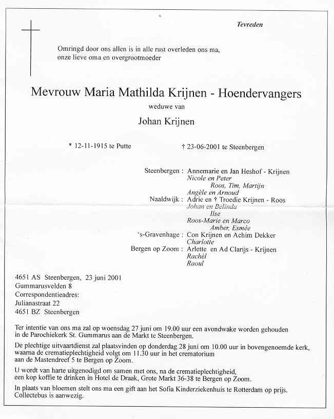Klik voor foto in apart venster hoendervangers_maria_12-11-1915_overlijdenskaart.jpg