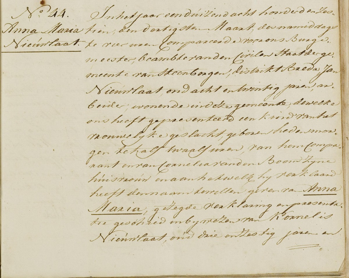 Klik voor foto in apart venster nieuwlaat_anna_maria_30-03-1816_geboorteakte.jpg