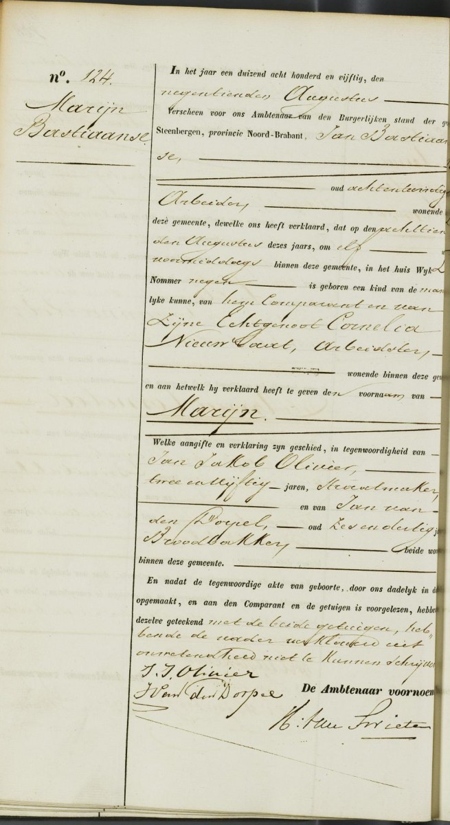 Klik voor foto in apart venster bastiaanse_marijn_18-08-1850_geboorteakte.jpg