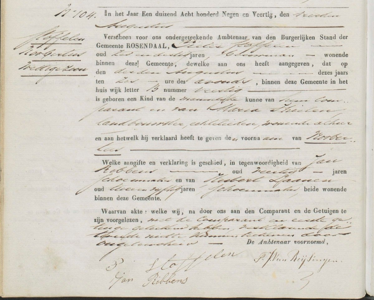Klik voor foto in apart venster stoffelen_norbertus_03-08-1849_geboorteakte.jpg