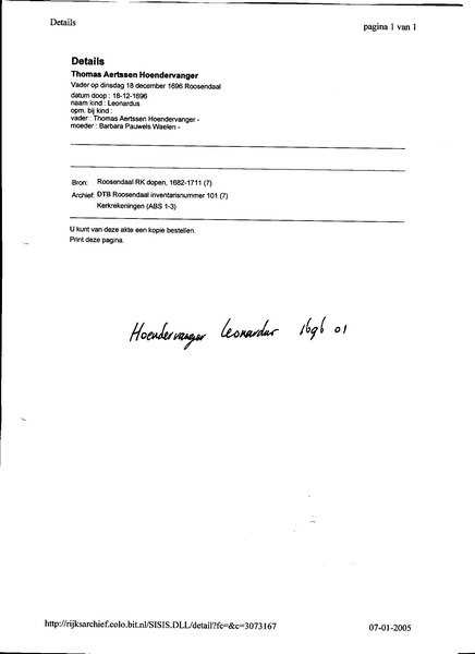 Klik voor foto in apart venster hoendervanger_leonardus_1696_01.jpg