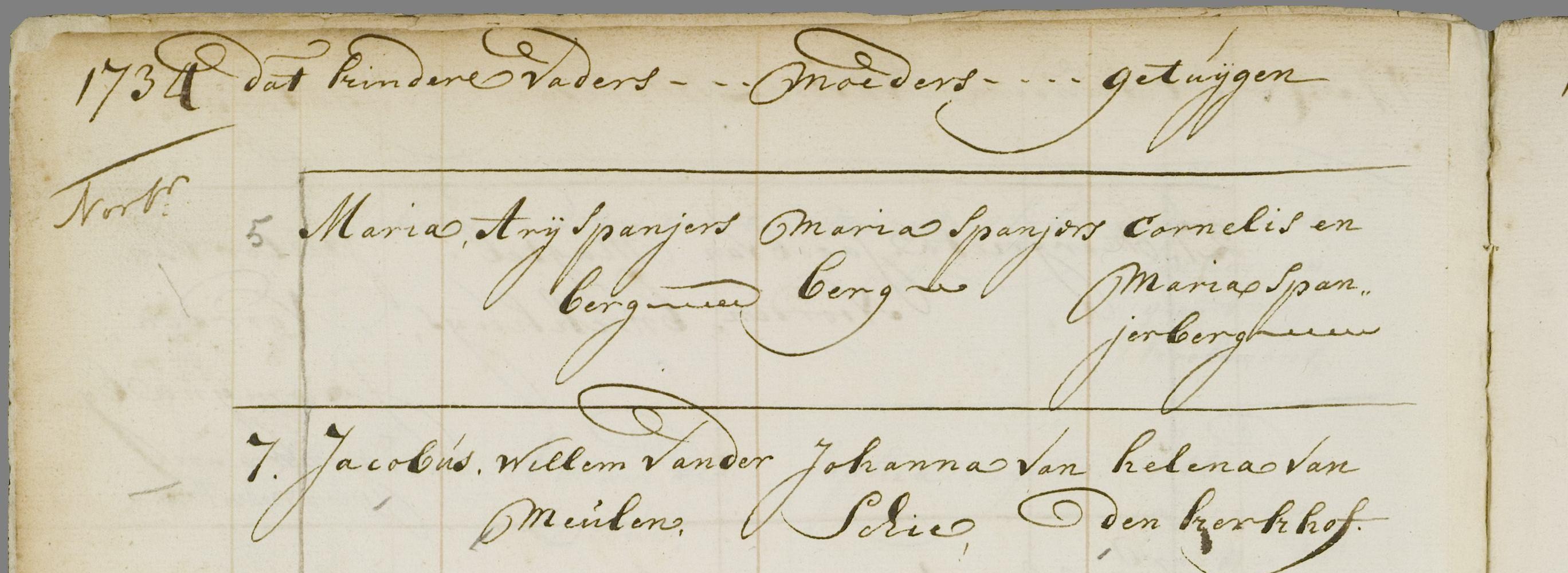 Klik voor foto in apart venster spanjersberg_maria_05-11-1734_doopakte.jpg